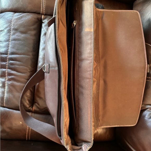 Coach leather computer bag/briefcase - Picture 3 of 4